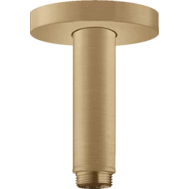 Hansgrohe mennyezeti csatlakozó S 100 mm, szálcsiszolt bronz 27393140