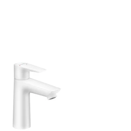 Hansgrohe Talis E egykaros mosdócsaptelep 110 automata lefolyó-garnitúrával, matt fehér 71710700