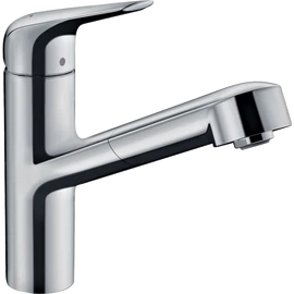 Hansgrohe Focus M4214-H150 egykaros konyhai csaptelep kihúzható kifolyóval, króm 71829000