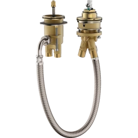 Hansgrohe Alaptest 2-lyukú peremre szerelhető termosztátos kádcsaptelephez 13159180