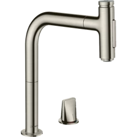 Hansgrohe M7120-H200 2-lyukú egykaros konyhai csaptelep kihúzható kifolyóval 73819800