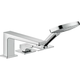 Hansgrohe 3-lyukú peremre szerelhető egykaros kádcsaptelep loop fogantyúval 74551000