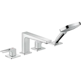 Hansgrohe 4-lyukú peremre szerelhető kádcsaptelep loop fogantyúval 74553000
