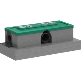 Hansgrohe uBox universal Alapkészlet lineáris zuhanylefolyóhoz, standard telepítéshez 01001180