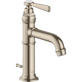 Hansgrohe Axor Montreux egykaros mosdócsaptelep 100, automata lefolyó-garniturával, szálcsiszolt nikkel 16515820