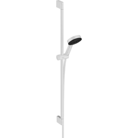 Hansgrohe Pulsify Select S Zuhanyszett 105, 3 jet Relaxation EcoSmart, 90 cm-es zuhanyrúddal matt fehér 24171700