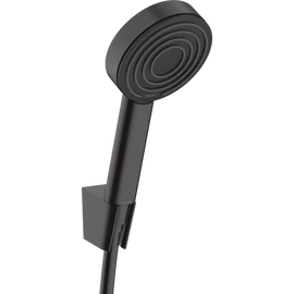Hansgrohe Pulsify S Zuhanytartó szett 105, 1 jet, 125 cm-es zuhanytömlővel matt fekete 24301670