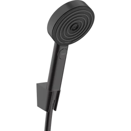 Hansgrohe Pulsify Select S Zuhanytartó szett 105, 3 jet, Relaxation, 160 cm-es zuhanytömlővel matt fekete 24303670
