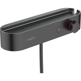Hansgrohe ShowerTablet Select Zuhanytermosztát 400, falsíkon kívüli szereléshez matt fekete 24360670