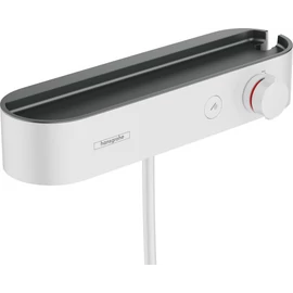 Hansgrohe ShowerTablet Select Zuhanytermosztát 400, falsíkon kívüli szereléshez matt fehér 24360700