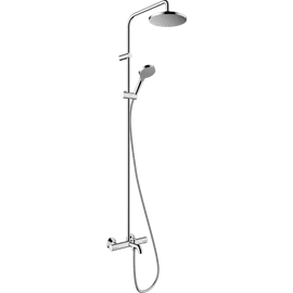 Hansgrohe Vernis Blend Showerpipe 200, 1 jet EcoSmart, kádtermosztáttal króm 26079000