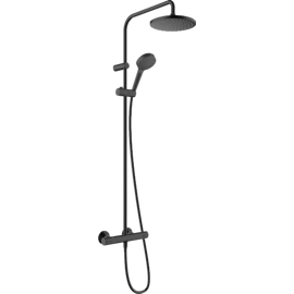 Hansgrohe Vernis Blend Showerpipe 200, 1 jet, termosztáttal matt fekete 26276670