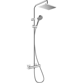 Hansgrohe Vernis Shape Showerpipe 230, 1 jet, Green, termosztáttal króm 26319000