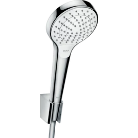 Hansgrohe Croma Select S Zuhanytartó szett Vario 125 cm-es zuhanycsővel fehér/króm 26421400