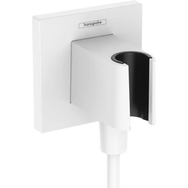 Hansgrohe Fixfit Porter E beépített zuhanytartóval, matt fehér 26889700