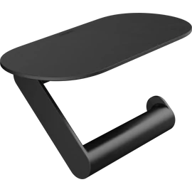 Hansgrohe WallStoris WC papír tartó, polccal matt fekete 27928670
