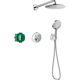 Hansgrohe Raindance S Zuhanyrendszer 240, 1 jet PowderRain és Shower Select S króm 27951000