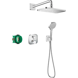 Hansgrohe Croma E Zuhanyrendszer 280, 1 jet, Ecostat E króm 27953000
