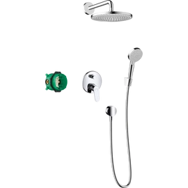 Hansgrohe Crometta S Zuhanyrendszer 240, 1 jet, egykaros csapteleppel króm 27958000