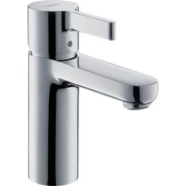 Hansgrohe Metris S Egykaros mosdócsaptelep 100 LowFlow automata lefolyó-garnitúrával króm 31016000
