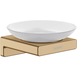 Hansgrohe AddStoris Szappantartó szálcsiszolt bronz 41746140