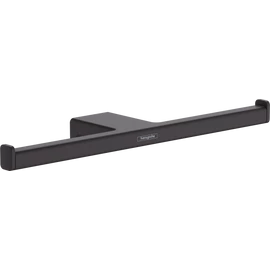 Hansgrohe AddStoris WC papír tartó, dupla matt fekete 41748670