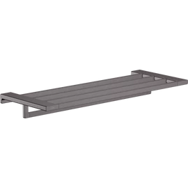 Hansgrohe AddStoris Törölközőtartó állvány szálcsiszolt fekete/króm 41751340