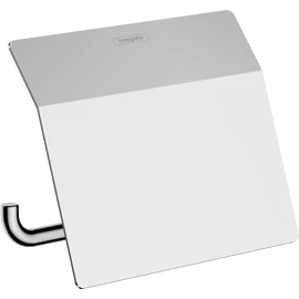 Hansgrohe AddStoris WC papír tartó fedlappal króm 41753000