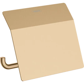 Hansgrohe AddStoris WC papír tartó fedlappal szálcsiszolt bronz 41753140