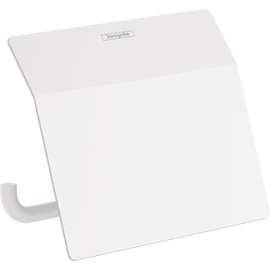 Hansgrohe AddStoris WC papír tartó fedlappal matt fehér 41753700