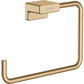 Hansgrohe AddStoris Törölközőtartó, kampós szálcsiszolt bronz 41754140