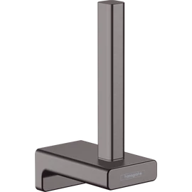 Hansgrohe AddStoris WC papír tartó állvány szálcsiszolt fekete/króm 41756340