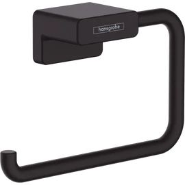 Hansgrohe AddStoris WC papír tartó fedlap nélkül matt fekete 41771670
