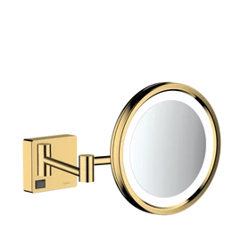 Hansgrohe AddStoris Borotválkozótükör LED világítással polírozott arany hatású 41790990