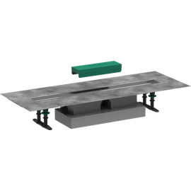 Hansgrohe uBox universal Teljes szett lapos telepítéshez- 700, zuhanylefolyó készlethez 56017180