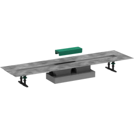 Hansgrohe uBox universal Teljes szett lapos telepítéshez- 1000, zuhanylefolyó készlethez 56020180