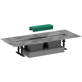 Hansgrohe uBox universal Teljes szett standard telepítéshez- 60 cm, zuhanylefolyó készlethez 56022180