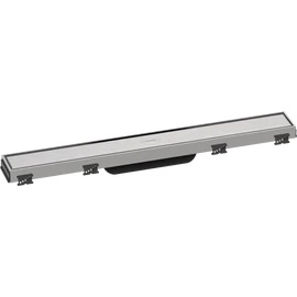 Hansgrohe RainDrain Match Zuhanylefolyó színkészlet 600, állítható magasságú kerettel rozsdamentes acél 56036800