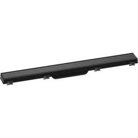 Hansgrohe RainDrain Match Zuhanylefolyó színkészlet 700, állítató magasságú kerettel fekete 56037610