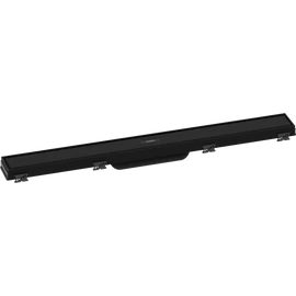 Hansgrohe RainDrain Match Zuhanylefolyó színkészlet 700, állítató magasságú kerettel matt fekete 56037670