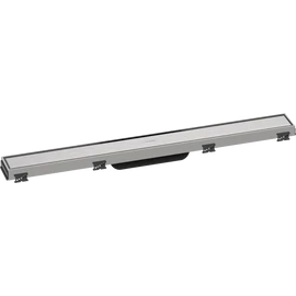 Hansgrohe RainDrain Match Zuhanylefolyó színkészlet 700, állítató magasságú kerettel rozsdamentes acél 56037800