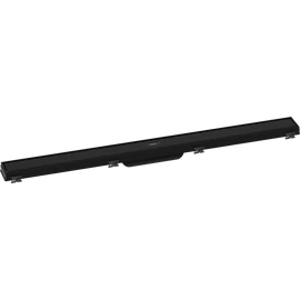 Hansgrohe RainDrain Match Zuhanylefolyó színkészlet 900, állítható magasságú kerettel matt fekete 56040670