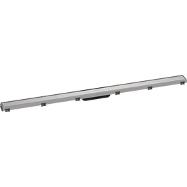 Hansgrohe RainDrain Match Zuhanylefolyó színkészlet 1200, állítható magasságú kerettel rozsdamentes acél 56042800