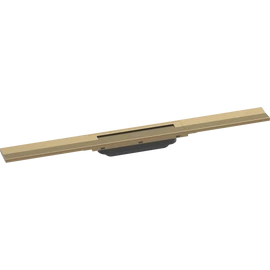 Hansgrohe RainDrain Flex Zuhanylefolyó színkészlet 700, méretre vágható szálcsiszolt bronz 56043140