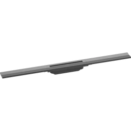 Hansgrohe RainDrain Flex Zuhanylefolyó színkészlet 800, méretre vágható szálcsiszolt fekete/króm 56044340