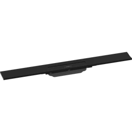 Hansgrohe RainDrain Flex Zuhanylefolyó színkészlet 700, méretre vágható, fali illesztéshez matt fekete 56050670