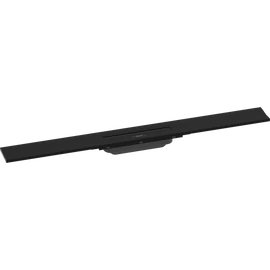 Hansgrohe RainDrain Flex Zuhanylefolyó színkészlet 800, méretre vágható, fali illesztéshez matt fekete 56051670