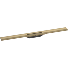 Hansgrohe RainDrain Flex Zuhanylefolyó színkészlet 900, méretre vágható, fali illesztéshez szálcsiszolt bronz 56052140