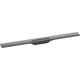 Hansgrohe RainDrain Flex Zuhanylefolyó színkészlet 900, méretre vágható, fali illesztéshez szálcsiszolt fekete/króm 56052340