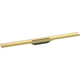 Hansgrohe RainDrain Flex Zuhanylefolyó színkészlet 900, méretre vágható, fali illesztéshez polírozott arany hatású 56052990